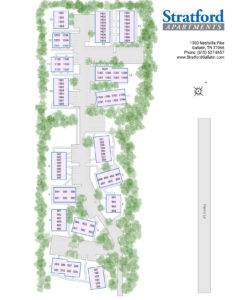 Stratford Apartments site map